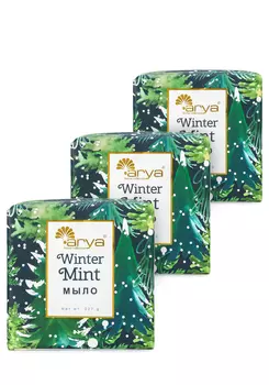 Мыло "Зимняя мята", 3 шт.