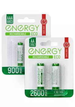 Набор аккумуляторных батареек, 4 шт.