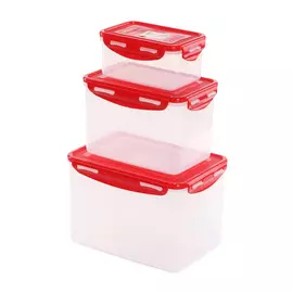 Набор герметичных пластиковых контейнеров