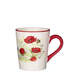 Набор из 2-х кружек «Полевые маки»