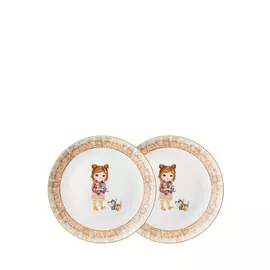 Набор из 2-х тарелок "Fashion Princesses"