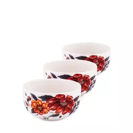 Набор из 3-х салатников «Анемоны»