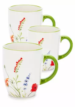 Набор кружек из доломита, 3 шт.