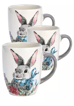 Набор кружек "Кролики"