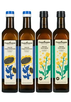 Набор масел холодного отжима 4 в 1