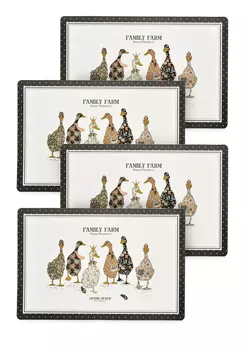 Набор подстановочных салфетoк, 4 шт.