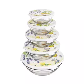 Набор из 5 мисок с крышками