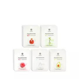 Набор тканевых масок для лица, 15 шт.