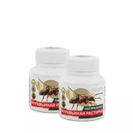 Натуральная муравьиная растирка, 2 шт.