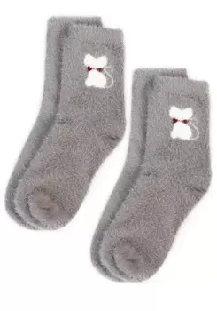 Носки с шерстью соболя, 2 пaры