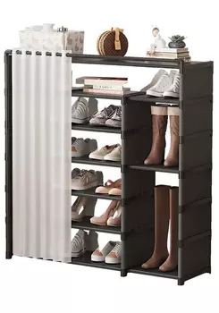 Обувница со шторкой на 20 пар