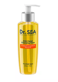 Очищающий AHA - тонер для лица