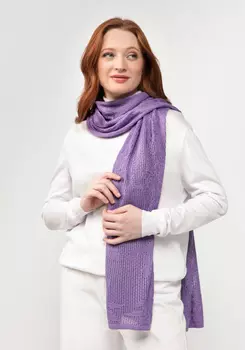 Палантин ажурный из натуральной шерсти