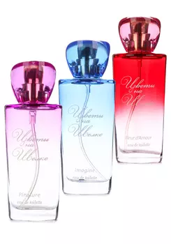 Парфюмерный набор "Цветы на шелке" 3 в 1