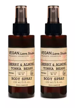 Парфюмированный спрей для тела, 2 шт.
