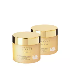 Питательный крем с муцином улитки, 2 шт.