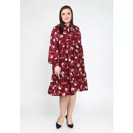 Платье "Цветочные краски"