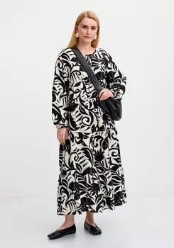 Платье расклешенного силуэта