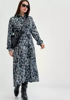 Платье рубашка с пуговицами