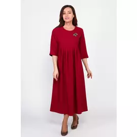 Платье с драпировкой спереди