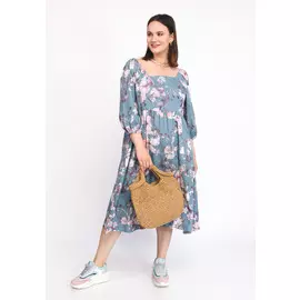 Платье с вырезом КАРЕ