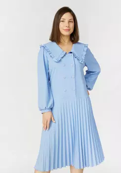 Платье с заниженной талией прямого силуэта