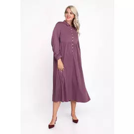 Платье с застежкой на пуговицах