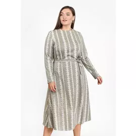 Платье трикотажное с блеском