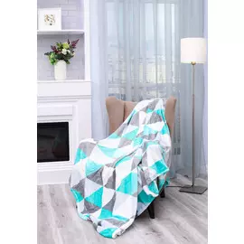 Плед евро-размера "Геометрия"