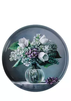 Поднос сервировочный "Лаванда"