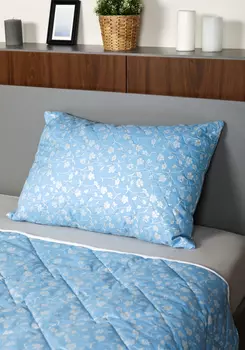 Подушка "Голубой лён"