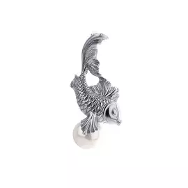 Подвеска серебряная "Рыбка"