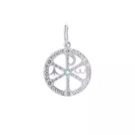 Подвеска серебряная "Удача"