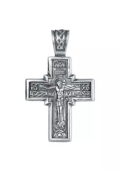 Подвеска серебряная "Святая вера"