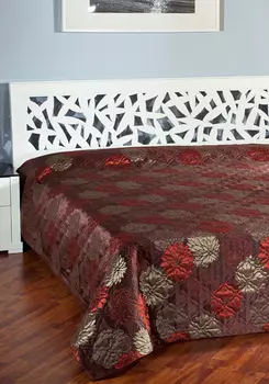 Покрывало "Шоколадный сад"