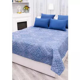 Покрывало стеганое "Азур" , евро- размер