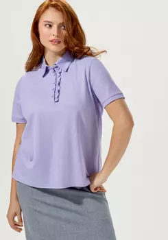 Поло с оригинальной планкой