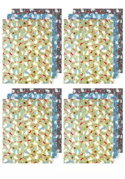 Полотенца из рогожки, 12 шт.