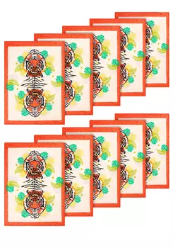 Полотенце кухонное "Тигр", 10 шт.