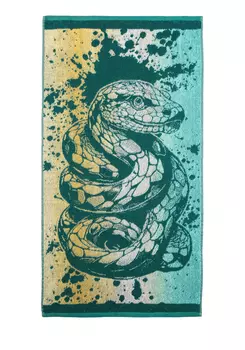 Полотенце махровое пестротканное "Анаконда"