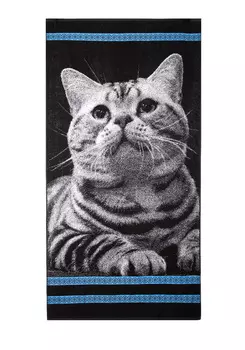 Полотенце махровое "Котик"