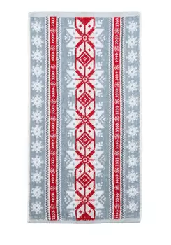 Пoлoтенце махровое "Зимний праздник"