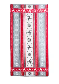 Полотенце махровое "Зимний праздник"