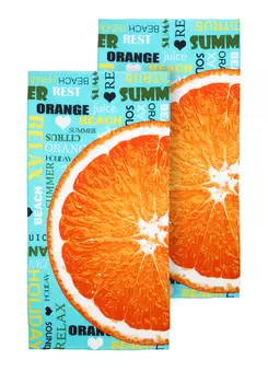 Полотенце вафельное пляжное, 2 шт.