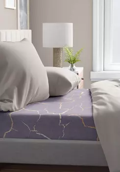 Простыня на резинке "Кракелюр"