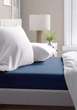 Простыня на резинке "Шелковая полоса"