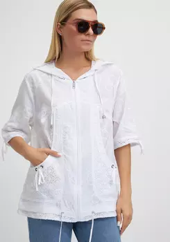 Пыльник на молнии с капюшоном