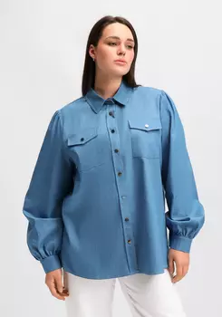 Рубашка джинсовая