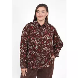 Рубашка с цветочным принтом