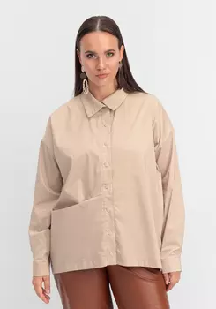 Рубашка с объемным карманом